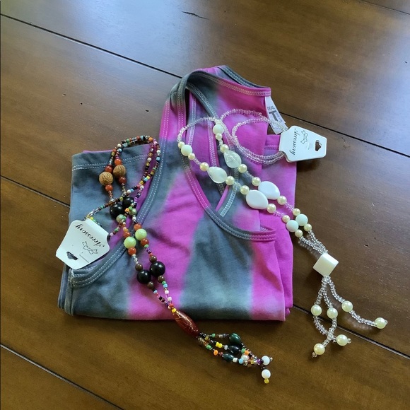 Tie-Dye New Racerback Tank Top. Handmade. - Picture 2 of 10